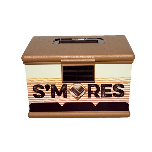 Hersheys Chocolate Deluxe S'mores Caddy Organizer Great for Camping Bonfire