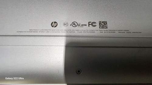 HP ENVY x360 M15 15'' TOUCH SCREEN CONVERTIBLE i5, 7TH GENRATION RAM 12GB,HD512 - Afbeelding 7 van 12