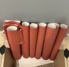 Farrow and Ball Wallpaper Part Rolls and Cut Remants Drag Red