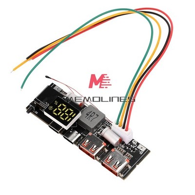 3S 4S 5S 65W 100W 4-USB Two way Fast Charging Module Power Bank Circuit Board *v