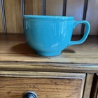 Homer Laughlin Fiesta Turquoise Jumbo Coffee Tea Soup Mug 18 oz