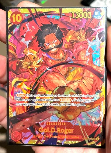 Gol D Roger OP09-118 SEC Secret Rare Emperors In The New World One Piece NM-Mint