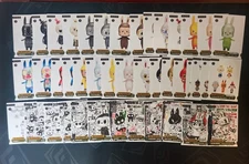 2022 How2work The Monsters Series 1 1-42/84 N Lot Complete