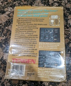 Pac-Man (Tengen Black Cartridge) Nintendo NES - Box And Game Only