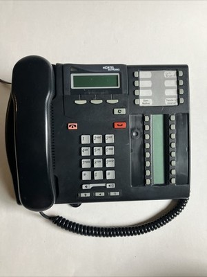 Nortel Avaya T7316E Digital Norstar Telephone in Charcoal Color