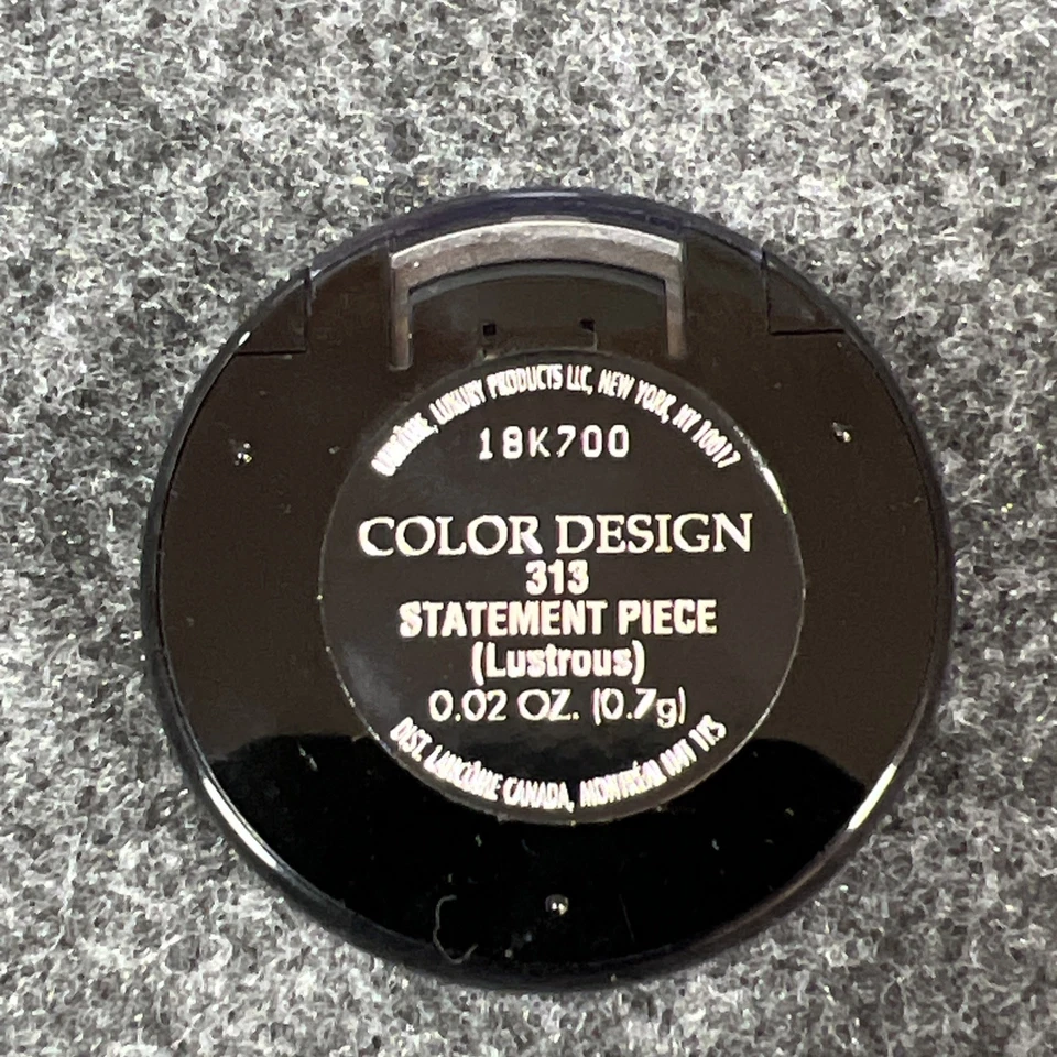 Sombra de ojos Lancome Color Design ~ pieza de declaración #313 (lustrosa) NUEVA Foto 4 de 4