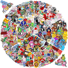 Iron On Patches for Clothing, Assorted Styles, 100Pcs, Embroidered Appliques
