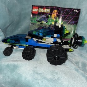 LEGO Space Unitron 1787 Crater Cruiser w Instructions 1995 Incomplete Pls Read