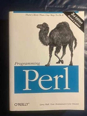 Programming Perl (3rd - Paperback, by Wall Larry; Christiansen - Acceptable