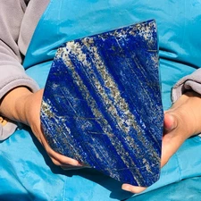 11.08LB Natural premium LapisLazuli Hand Polished Crystal Mineral Specimen Heals
