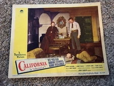 Vintage Movie Lobby Card "California" 1947 Barbara Stanwyck