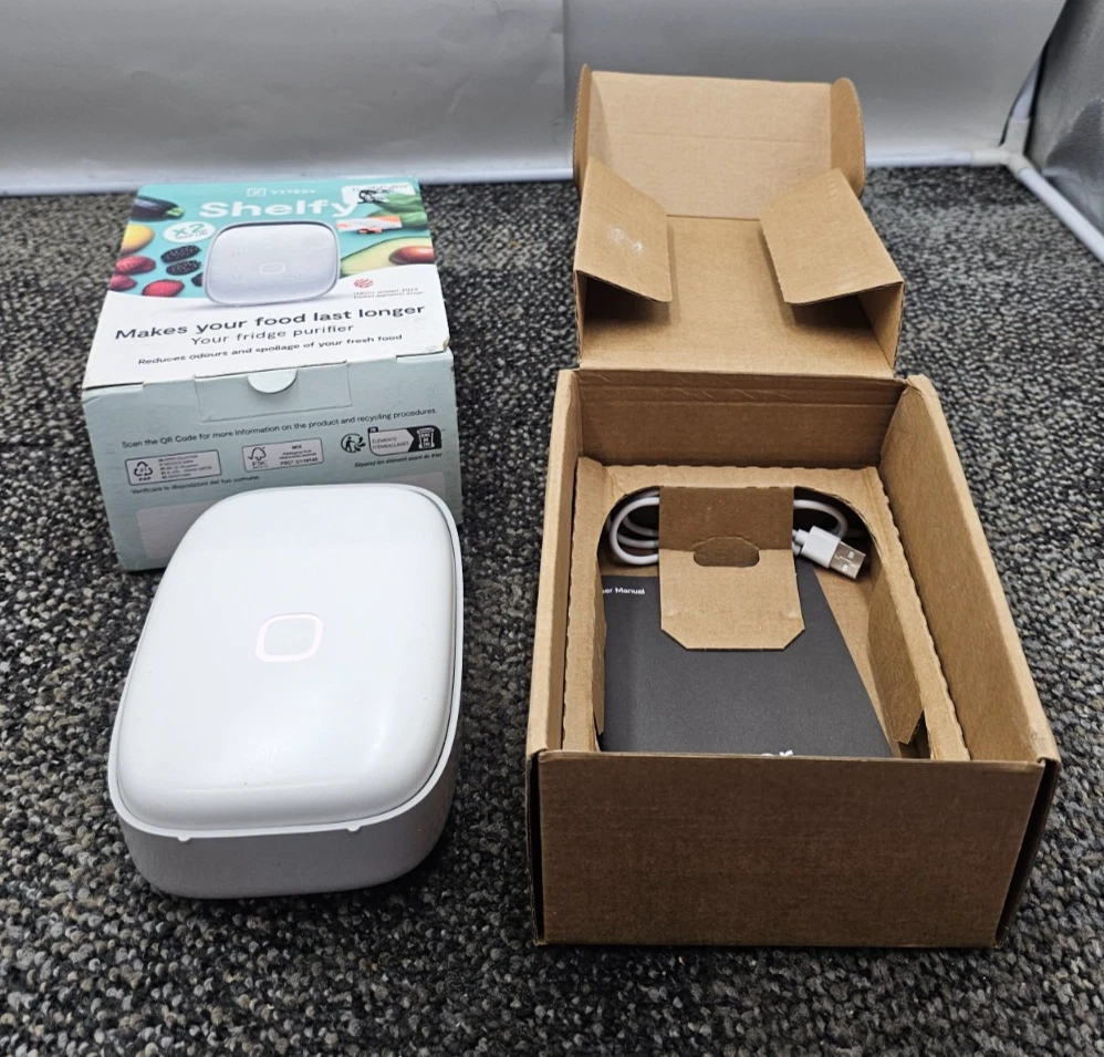 Vitesy SHL0-Shelfy Smart Fridge Purifier, White SHA00AA06 App-Controlled
Opens in a new window or ta