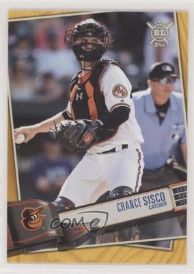 2019 Topps Big League Gold Chance Sisco #219 5ta