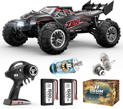 Hosim 1/10 RC Car for Adults & Boys 48+KMH Electric Remote Control Car High Sp