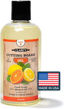 Cutting Board Oil - Food Grade Mineral Oil for Cutting Board - Enriched with Lem