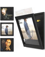 Vinyl Record Frame 3-Pack Album Frames Display for 12x12 Inch LP Cover Display