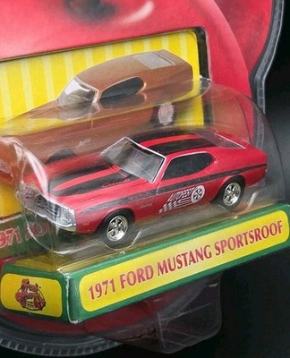 Motor Max 71 1971 Ford Mustang Sportsroof Fresh Cherries Autofest Collectibl Car