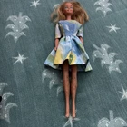 Bendable Vtg Barbie With Bendable Legs And A Scrape On Face Needs Cleaning Worn
