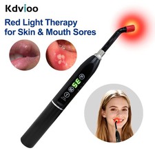 Oral Red Light Therapy Device 660 850nm Infrared Pain Relief Canker Sore Healing