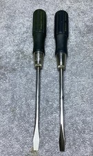 2 VTG. STANLEY YANKEE NO. 2590 11-1/2”FLAT SCREWDRIVERS