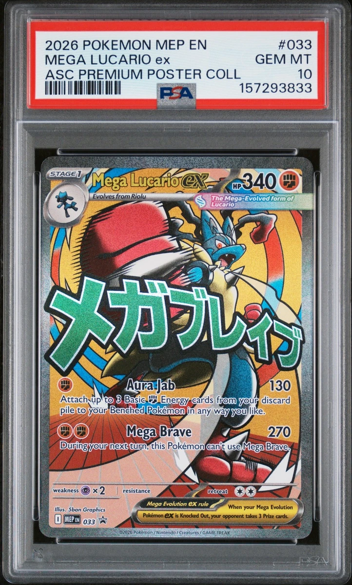 Lucario Holo Pokémon TCG Individual Collectible Card Game Cards