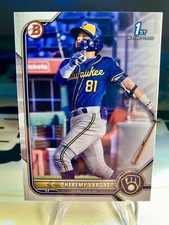 2022 Jheremy Vargas Bowman Baseball Paper 1st Bowman #BP-144 Milwaukee Brewers