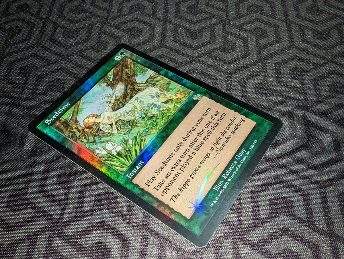 Seedtime - Foil MTG (EX+/NM-) Magic | eBay
