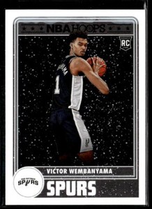2023 Panini NBA Hoops #298 Victor Wembanyama Winter Tribute Rookie RC Spurs