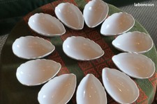 lot de 12 coupelles ou ramequins pour avocat - Porcelaine Philippe Deshoulières 