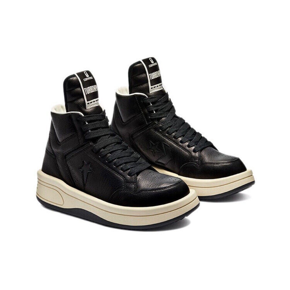 Size 7.5 - Converse Rick Owens x DRKSHDW TURBOWPN Mid Black Size 7.5 - Converse Rick Owens x DRKSHDW TURBOWPN Mid Black