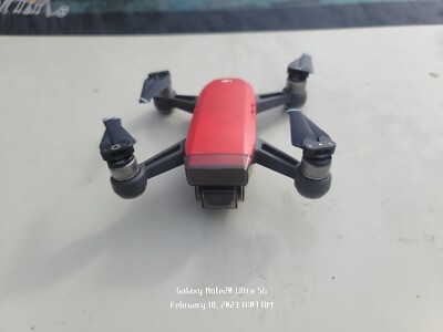 DJI Spark Fly More Combo Lava Red