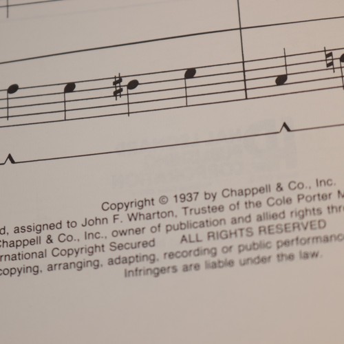 Cole Porter 14 Memorable Compositions Songbook Score Lee Evans Hal Leonard - Picture 9 of 9