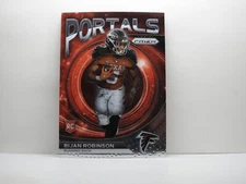 2023 Panini Prizm Football Bijan Robinson RC Portals #PO-8 Falcons
