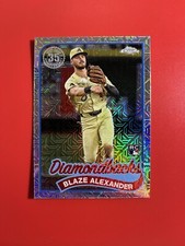 2024 Topps Update #T89CU-28 Blaze Alexander RC SILVER PACK MOJO Rookie Card. rookie card picture