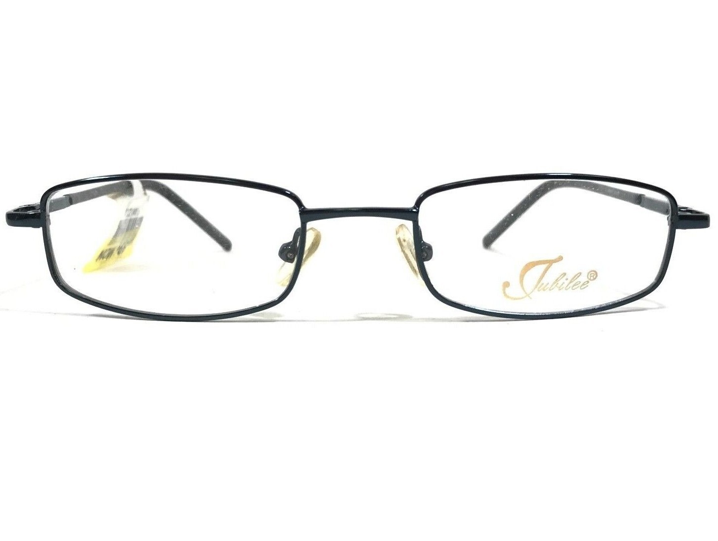 Оправа для очков Jubilee J5722 в блестящей СИНЕЙ оправе прямоугольной формы с полной оправой 47-19-135