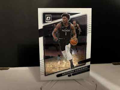 2021-22 NBA Donruss Optic Anthony Edwards #83 Base Card