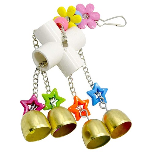 Points de vente Bird Accessories Pet Toys Jouet À Mâcher Perroquet De Cloche Cage Oiseaux