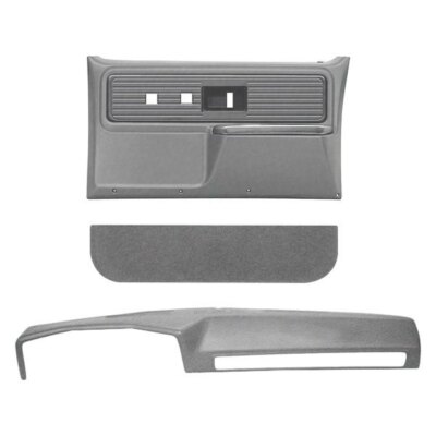 Coverlay Taupe Gray Interior Accessories Kit for 77-80 Chevy Power Locks