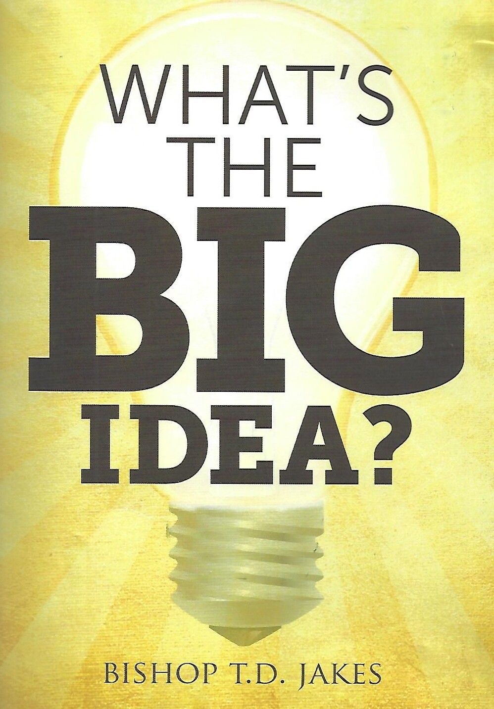 What's the Big Idea? by Bishop T. D. Jakes (DVD, 2012) | eBay