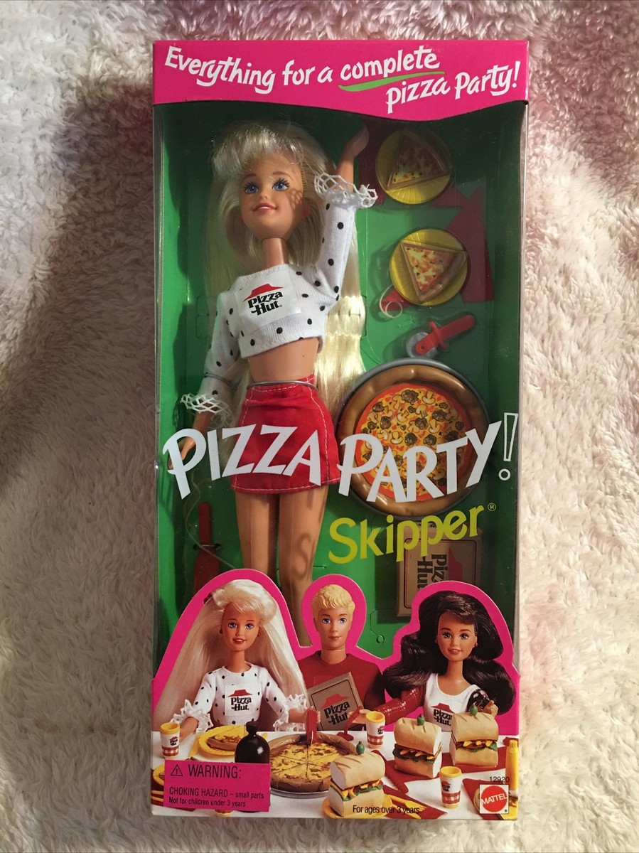 マテル社 バービー スキッパー ピザパーティ-