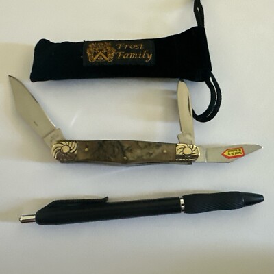 Pocket Knife Closed Blade Frost Family Series Separate Blades New