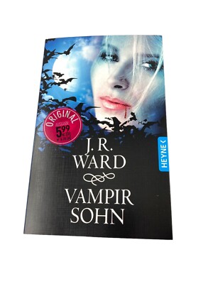 Vampir Sohn J. R. Ward Originalausgabe Buch Heyne Verlag   2011 Deutsche 1. Ausg
