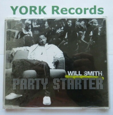 WILL SMITH - Party Starter - Excellent Condition CD Single Interscope