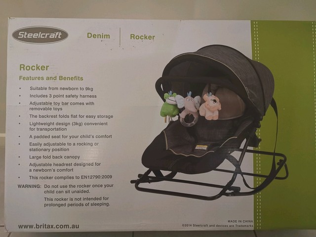 steelcraft baby rocker