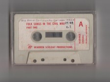 Folk songs in the civil War 1861 - 62 Kassette Part two und Rollfilm