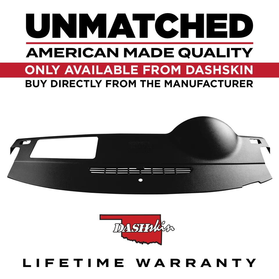DashSkin Molded Dash Cover for 07-14 GM SUVs w/Center Speaker in Ebony Black - Image 3 of 4