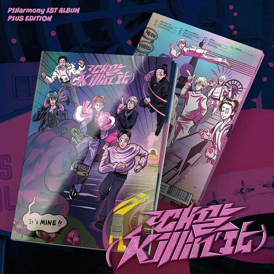 P1HARMONY KILLIN' IT 1st Album P1US EDITION Ver/CD+POSTER+