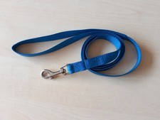 Führleine blau AniOne 120 cm Karabiner