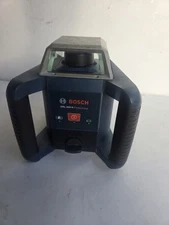 Bosch GRL400H Self-Leveling Rotary Laser With Laser Receiver~ WORKS GREAT