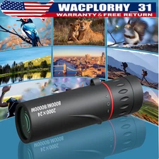 High magnification high-definition telescope for children, toys for boys to play